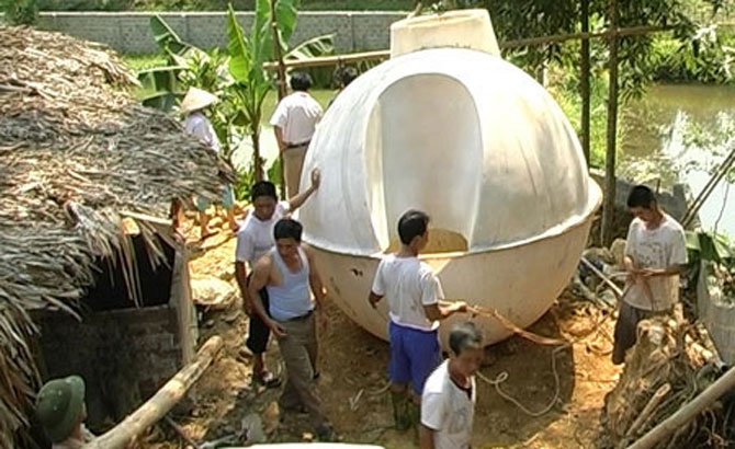 Lạng Giang: Dự án LCASP hỗ trợ 240 triệu đồng xây hầm khí biogas