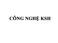 Công nghệ KSH