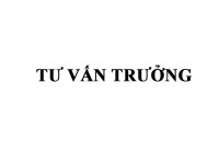 Tư vấn trưởng